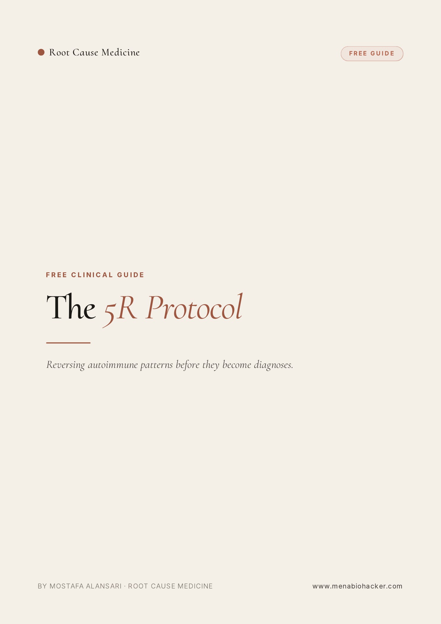 The 5R Protocol cover