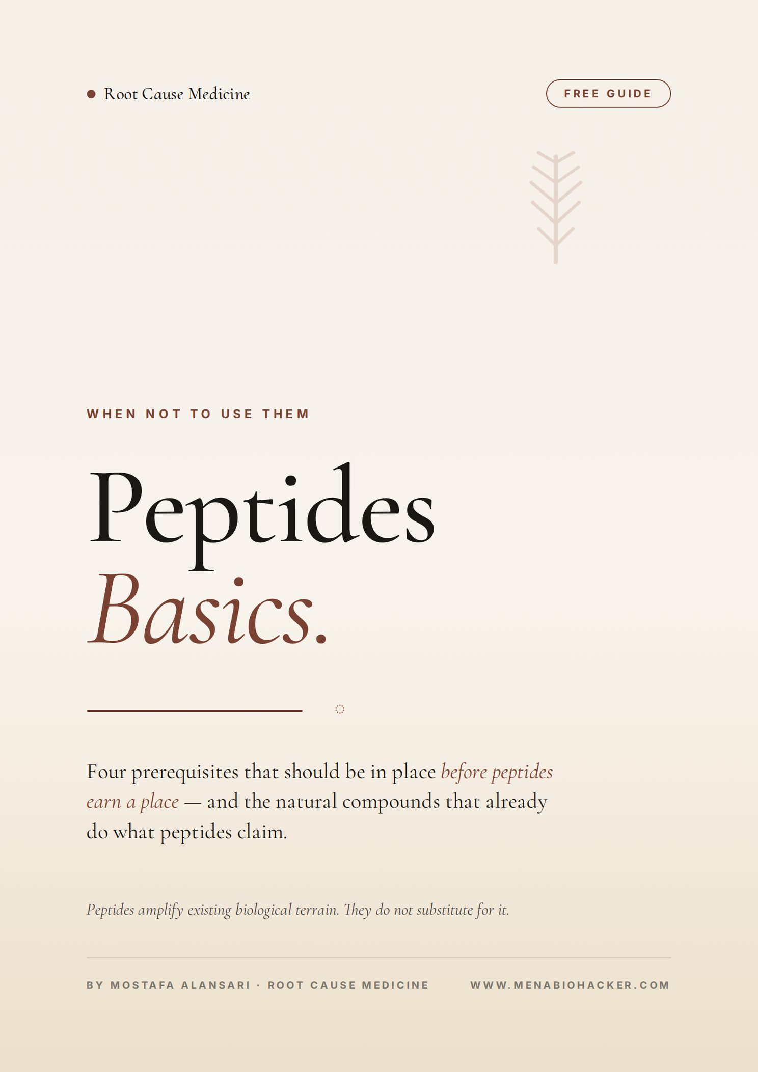 Peptides Basics cover