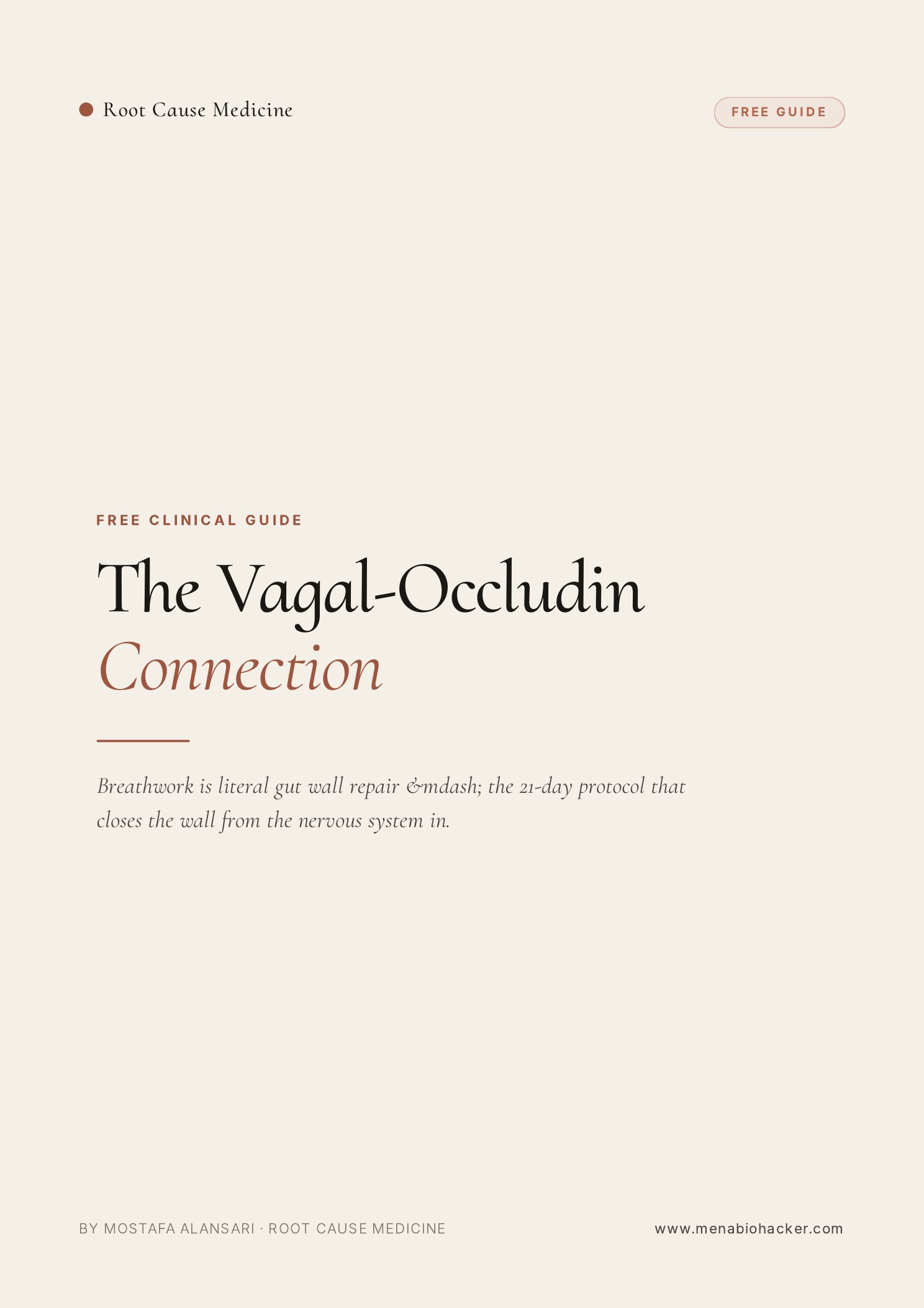 The Vagal-Occludin Connection cover